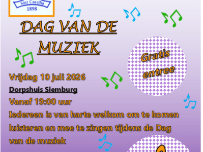 Dag van de muziek 10&nbsp;juli