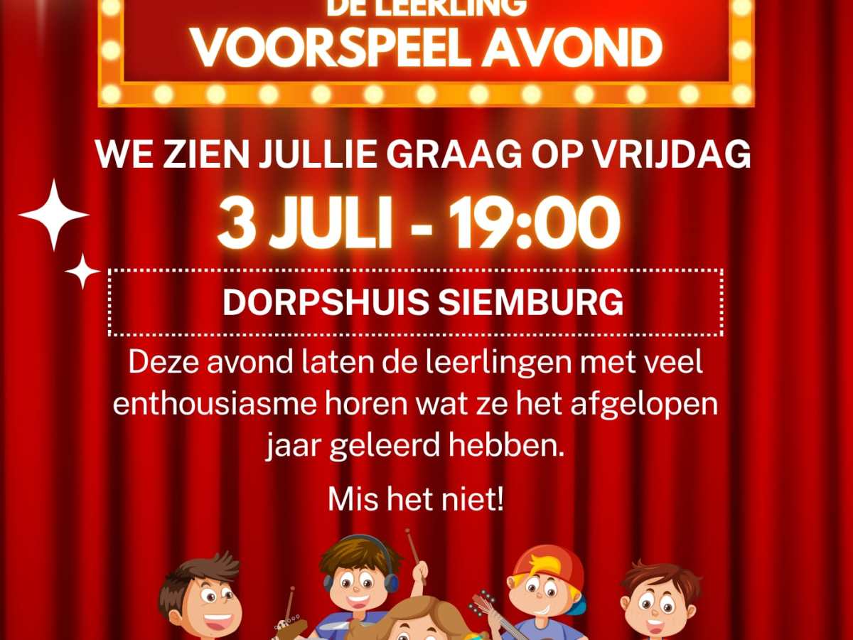 Voorspeelavond